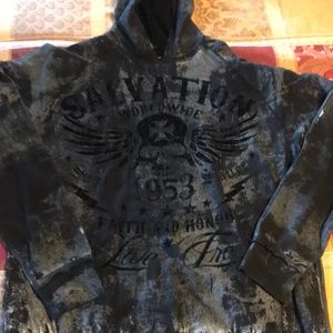 Men’s affliction hoodie